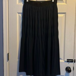 Zara XL elastic waist palazzo pants.